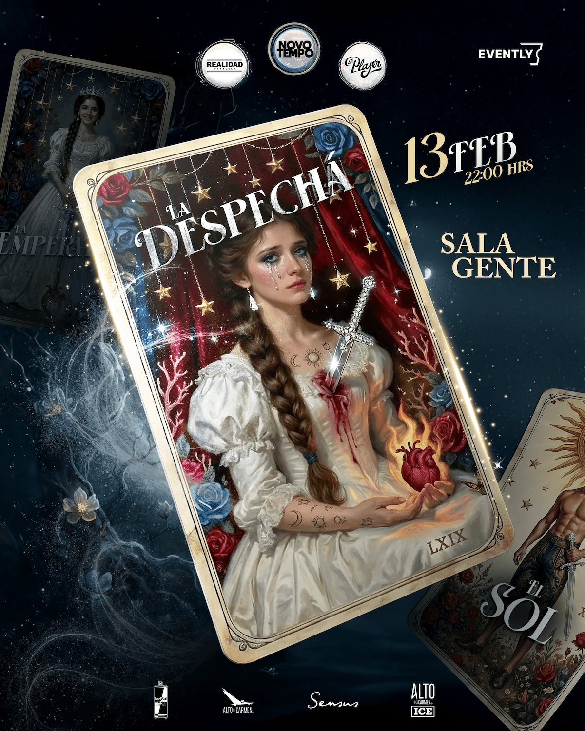 La Despechá ❤️‍🔥 13 Febrero🩸Sala Gente📍 image}